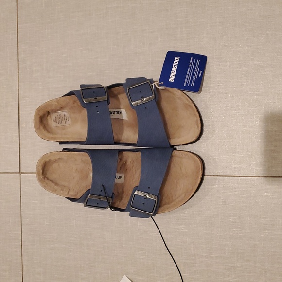 Birkenstock Shoes - Birkenstock Arizona BS Sandals in Blue